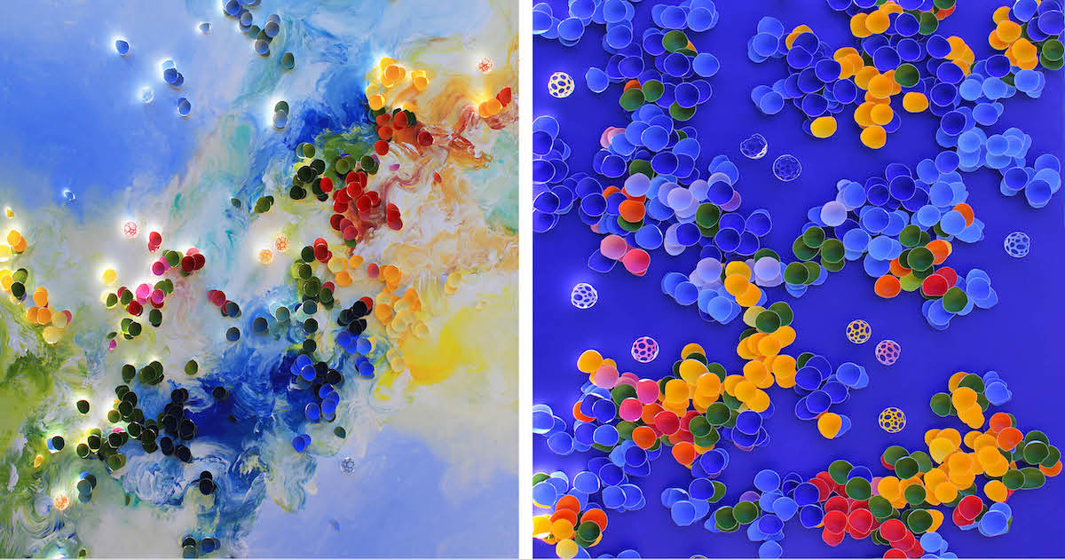 Paintings Scattered With Colorful Eggshells Convey Life’s Fragility and Resilience in One [Interview]