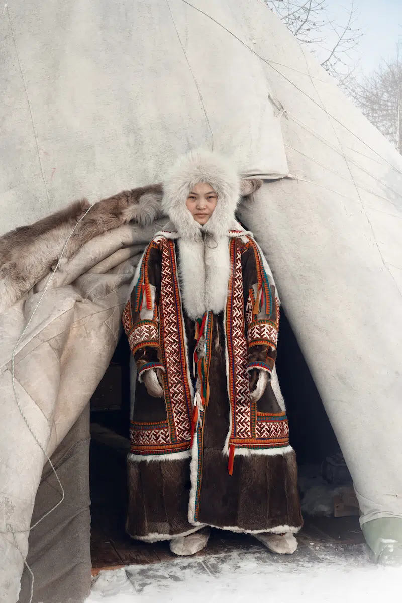 Portrait from Natasha Yankelevich's "Nenets" series.