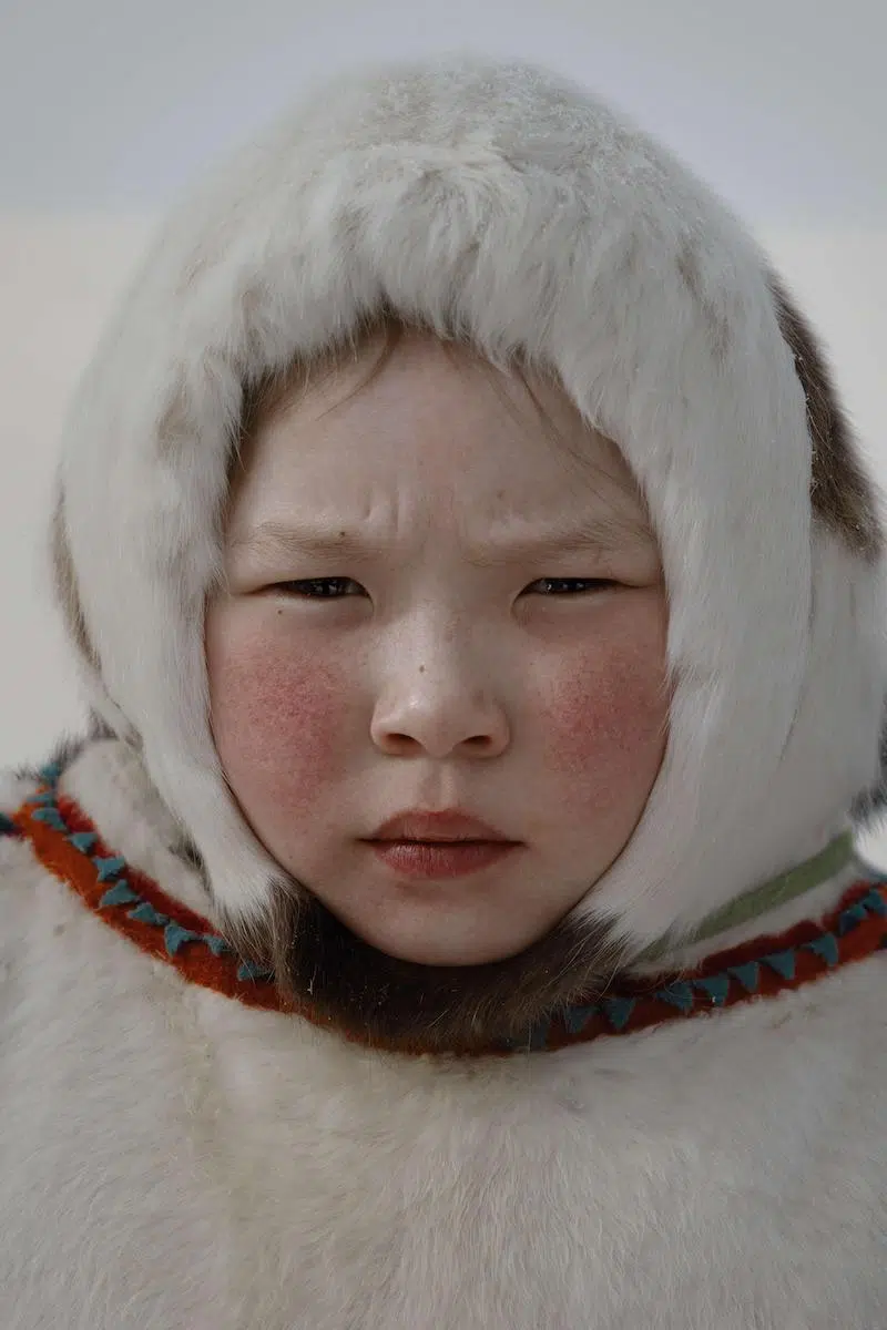 Portrait from Natasha Yankelevich's "Nenets" series.