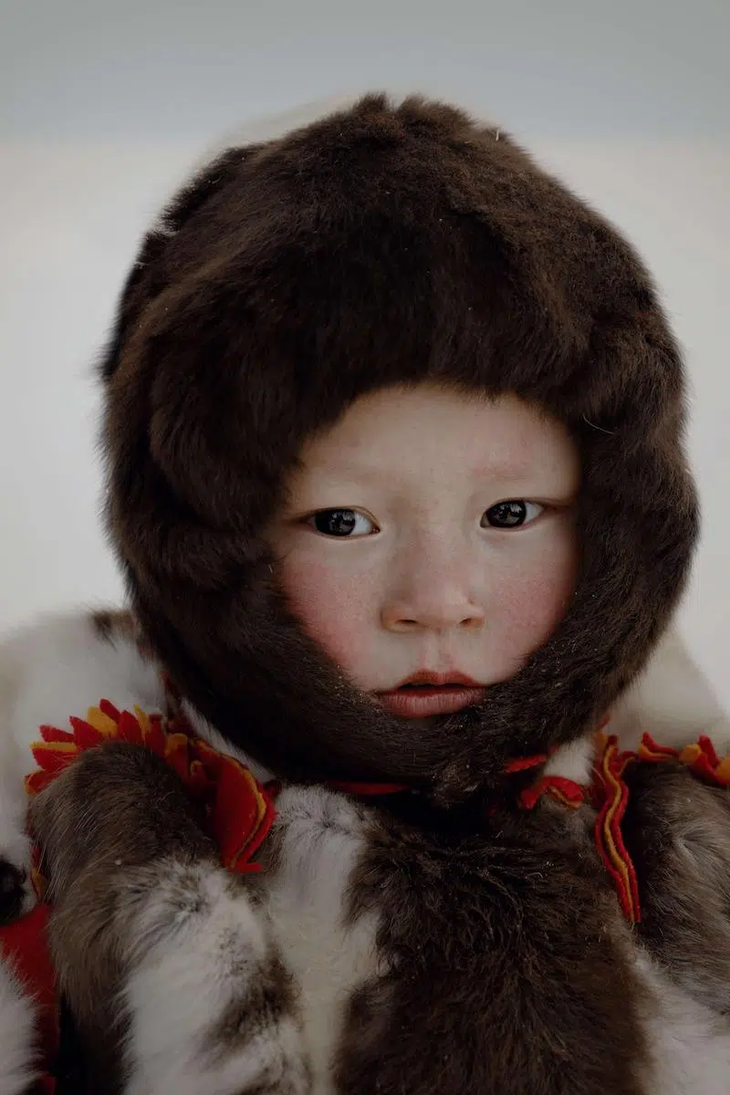 Portrait from Natasha Yankelevich's "Nenets" series.