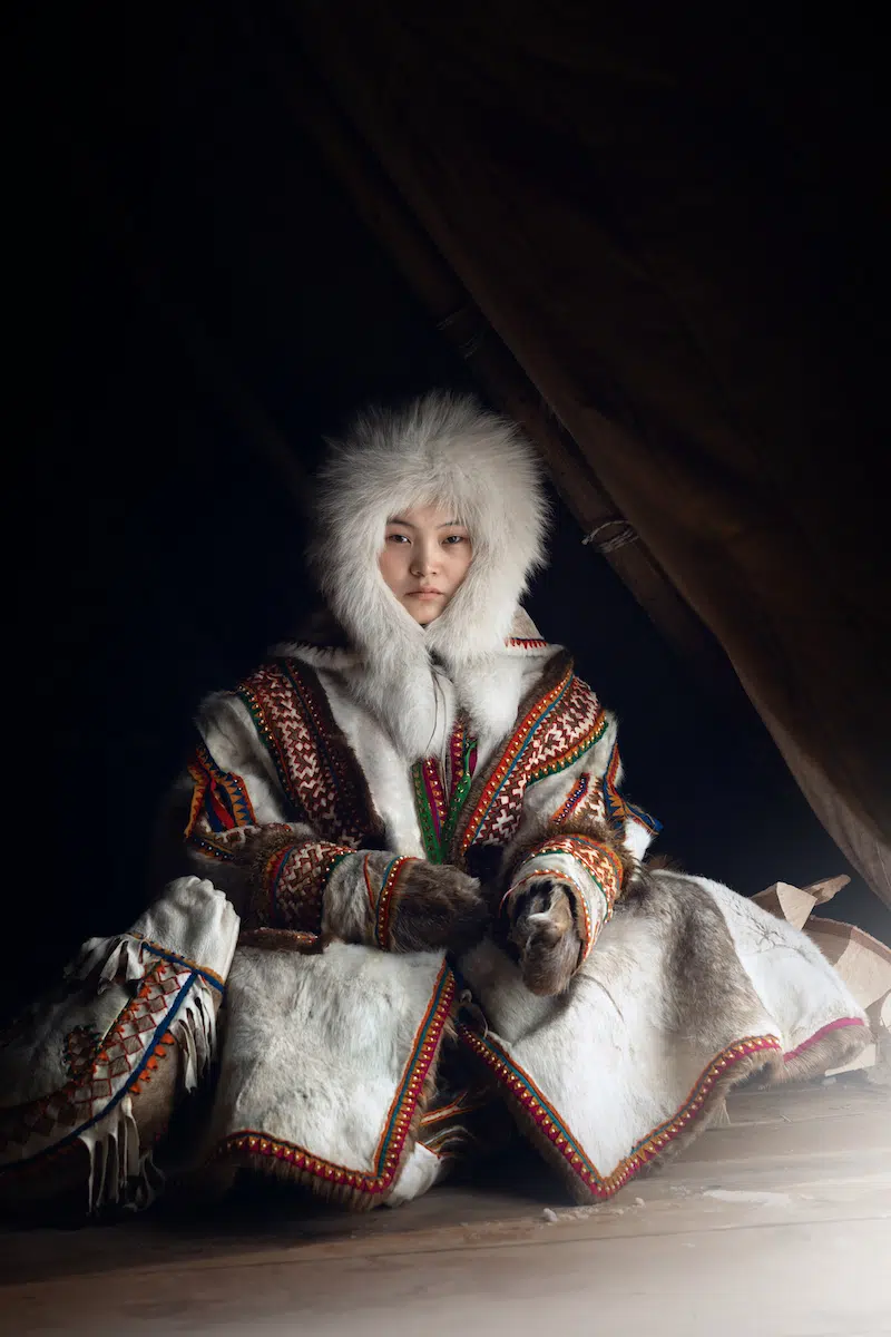Portrait from Natasha Yankelevich's "Nenets" series.