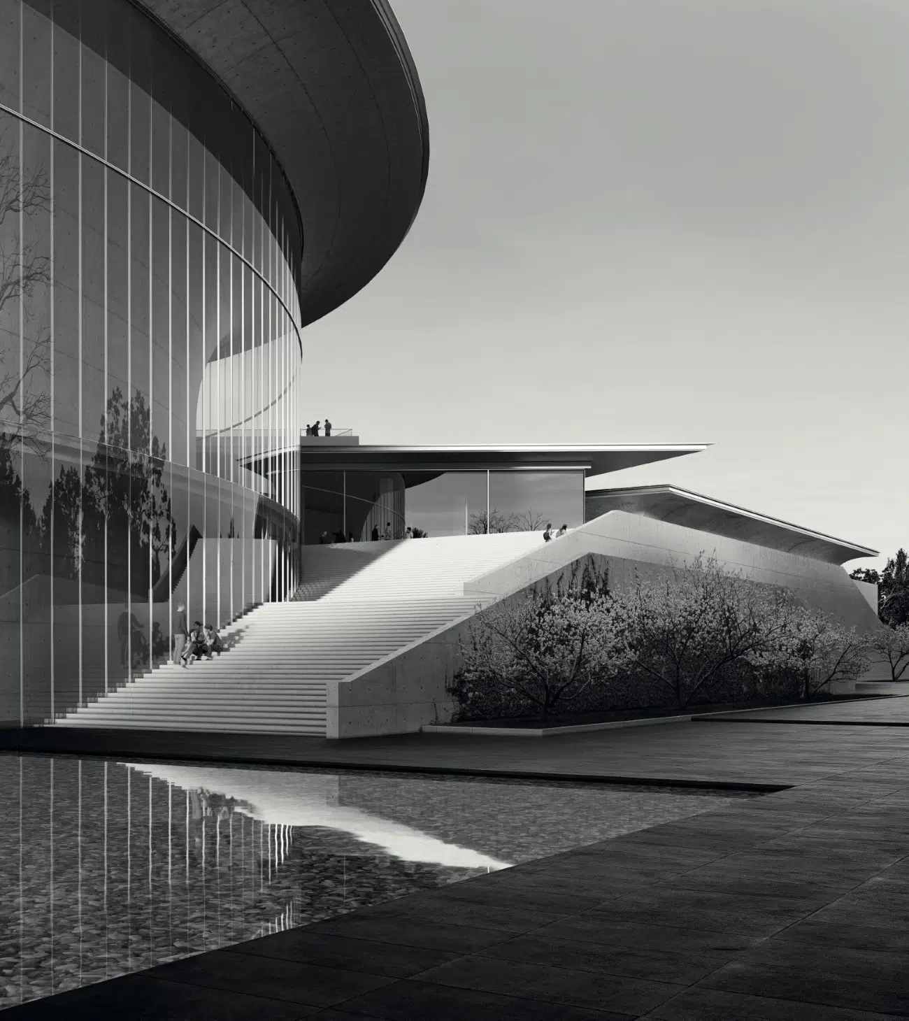 National Museum of Uzbekistan Render by Tadao Ando