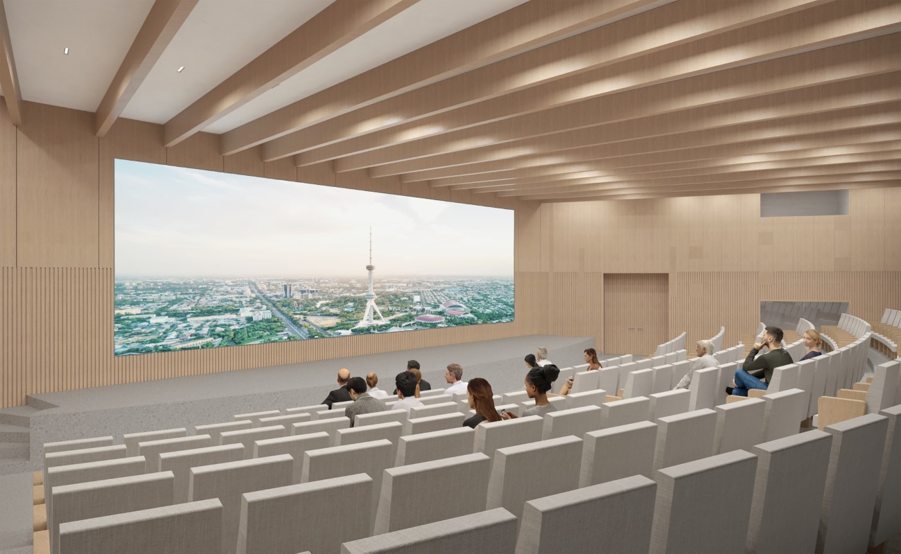 National Museum of Uzbekistan Render by Tadao Ando