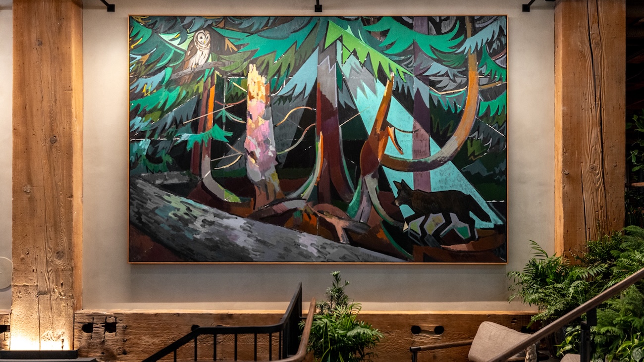 Art at Populus Seattle Hotel