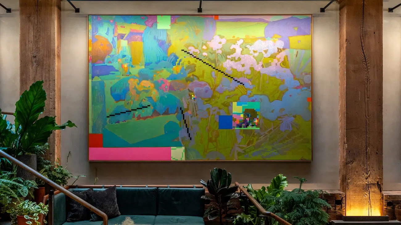 Art at Populus Seattle Hotel