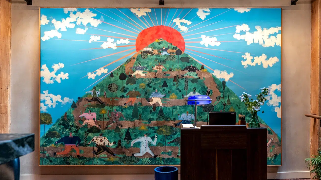 Art at Populus Seattle Hotel