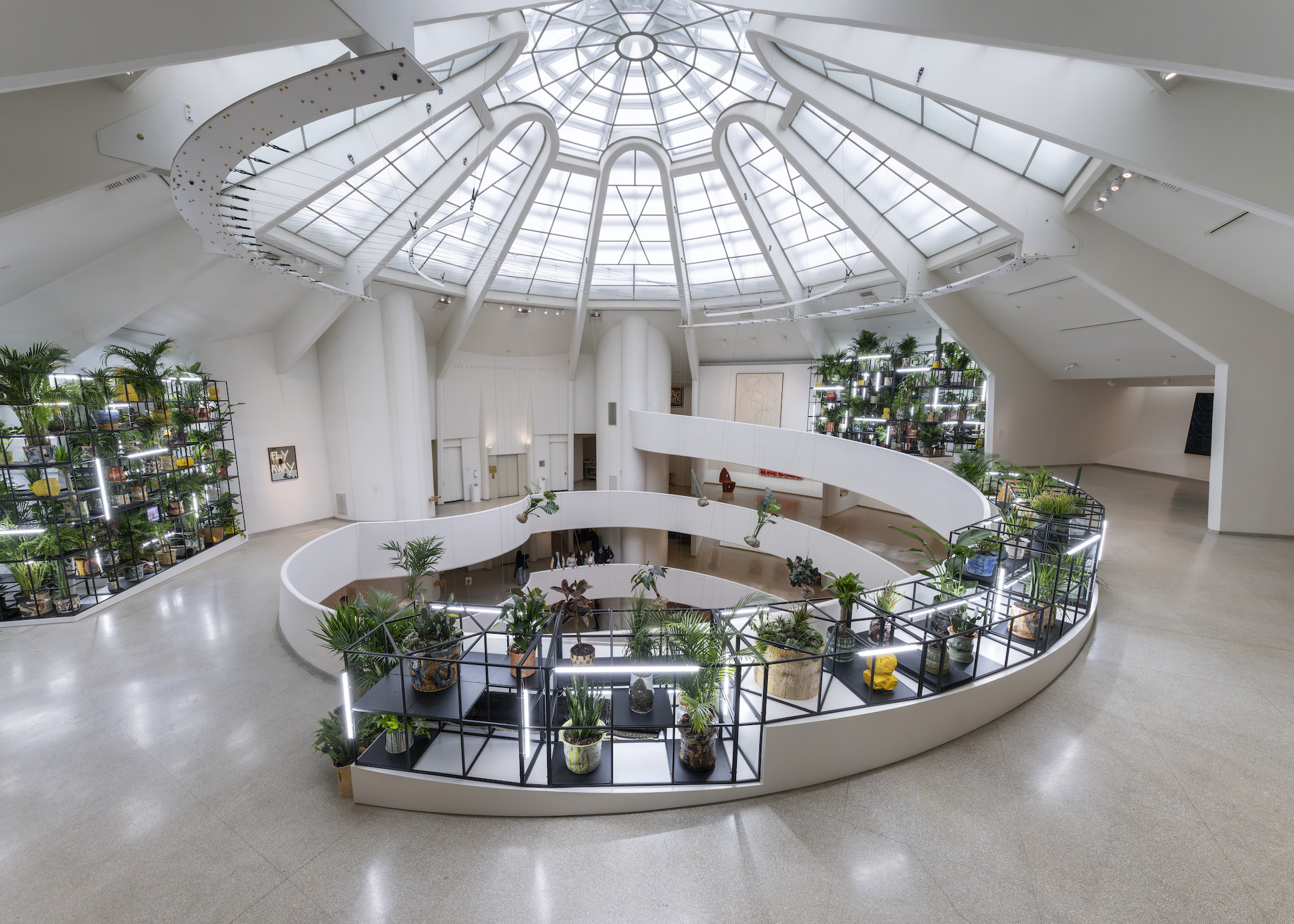Installation view of "Rashid Johnson: A Poem for Deep Thinkers," held at the Guggenheim in New York. (Photo: David Heald)