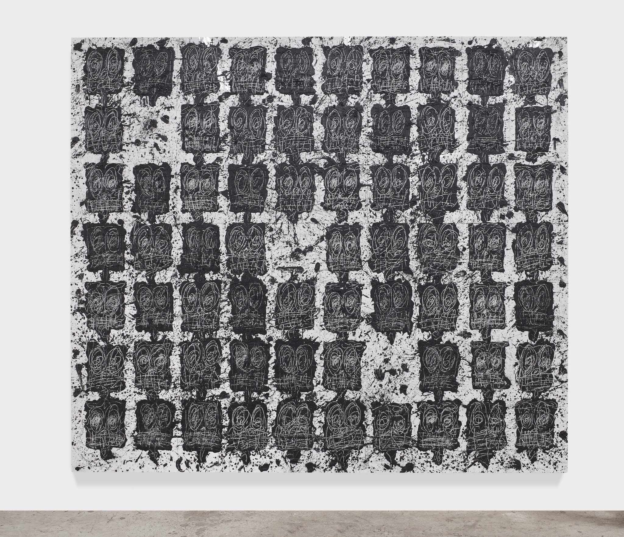 "Untitled Anxious Audience," 2019. (Photo: Martin Parsekian, collection of Clara Wu)