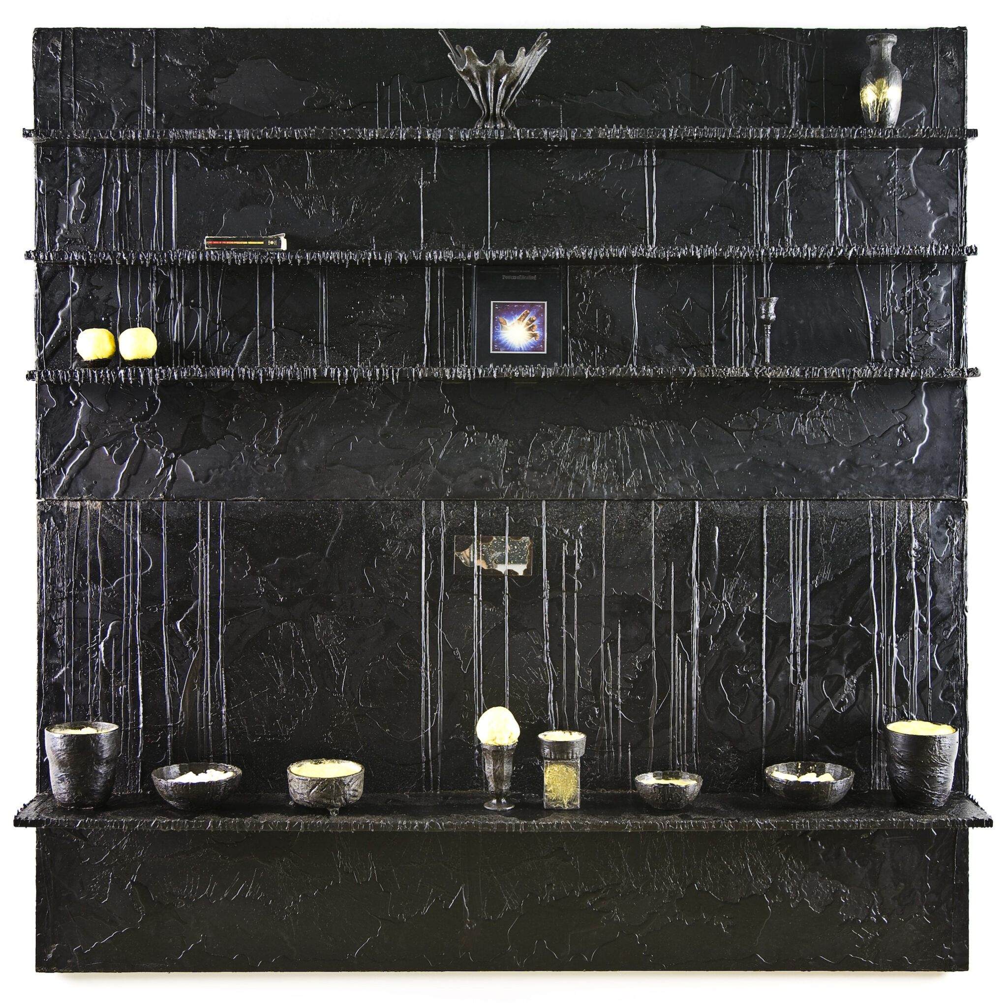 "The Crisis of the Negro Intellectual (The Power of Healing)," 2008. (Photo: Martin Parsekian, courtesy the Rubell Museum)