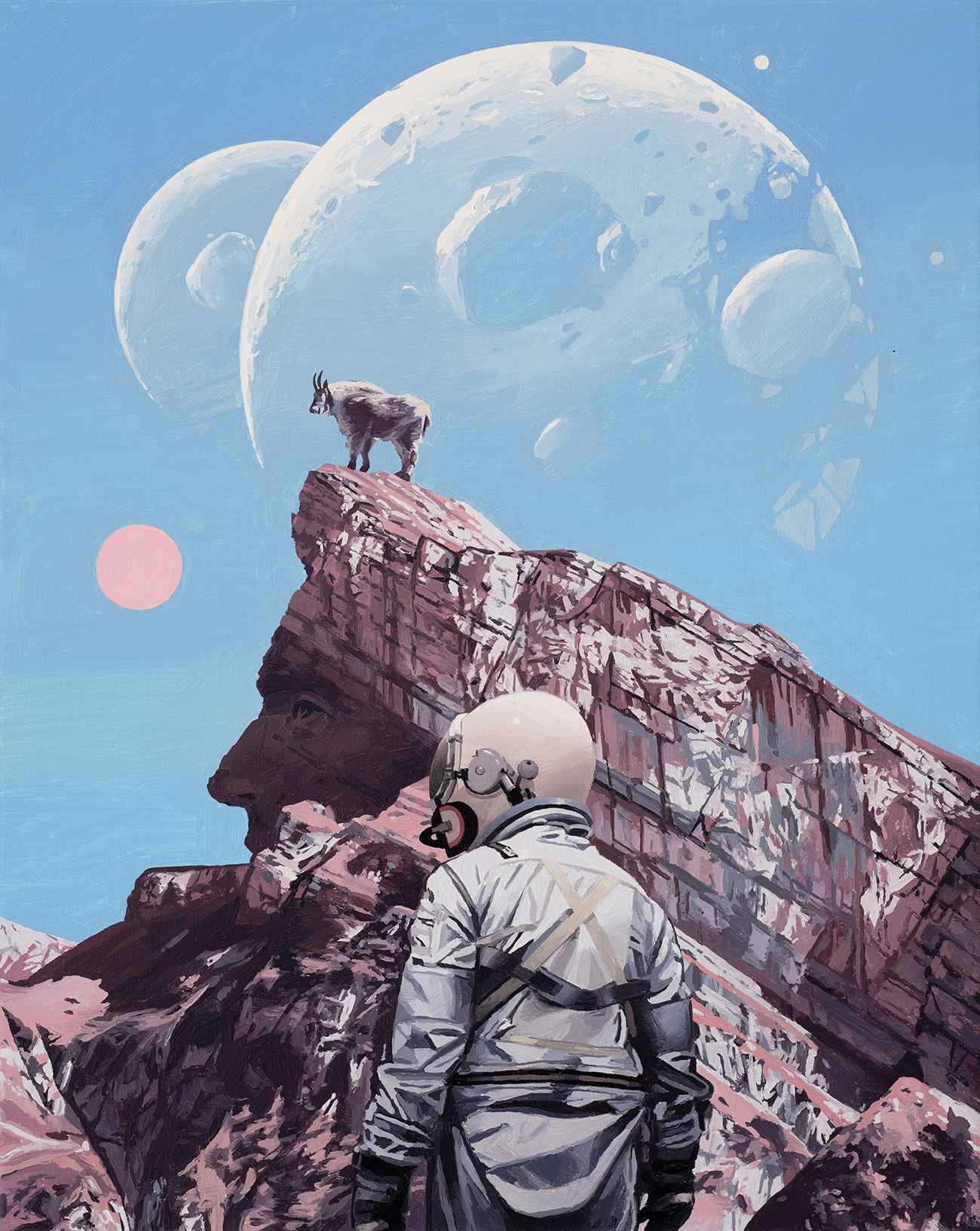 "Old Man of the Mountain," 2024.