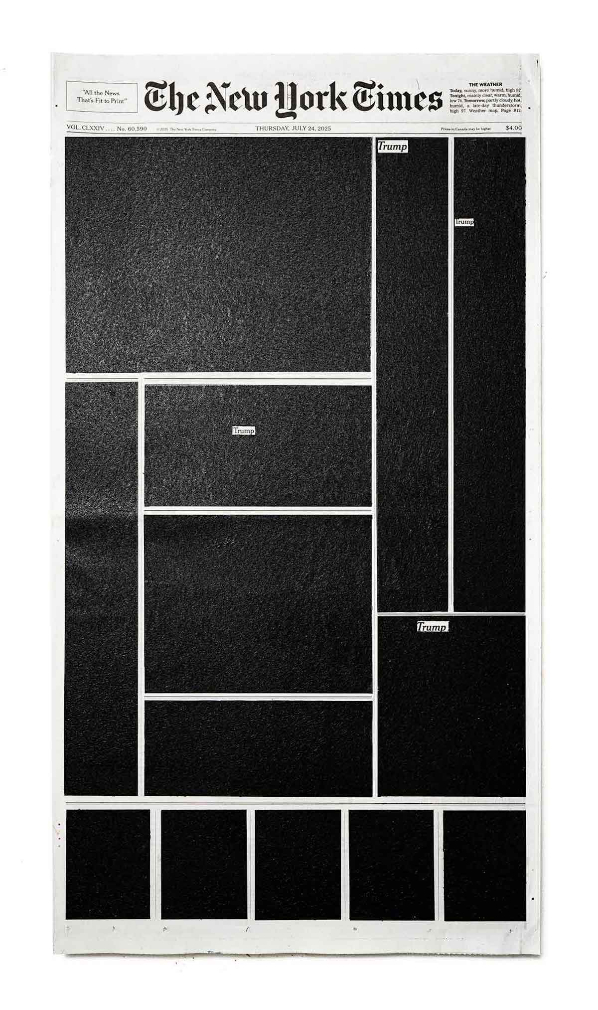 "Epstein Files," July 24, 2025.