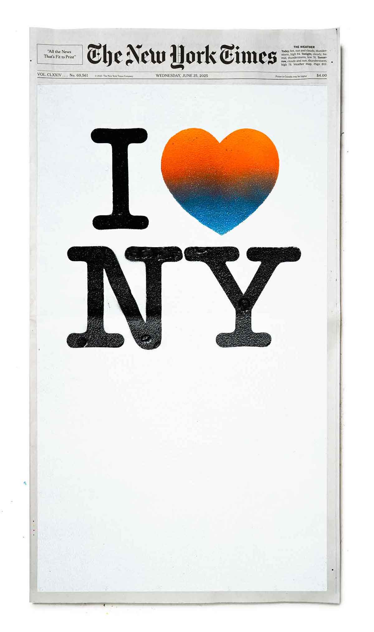 "Zohran Mamdani," June 25, 2025.