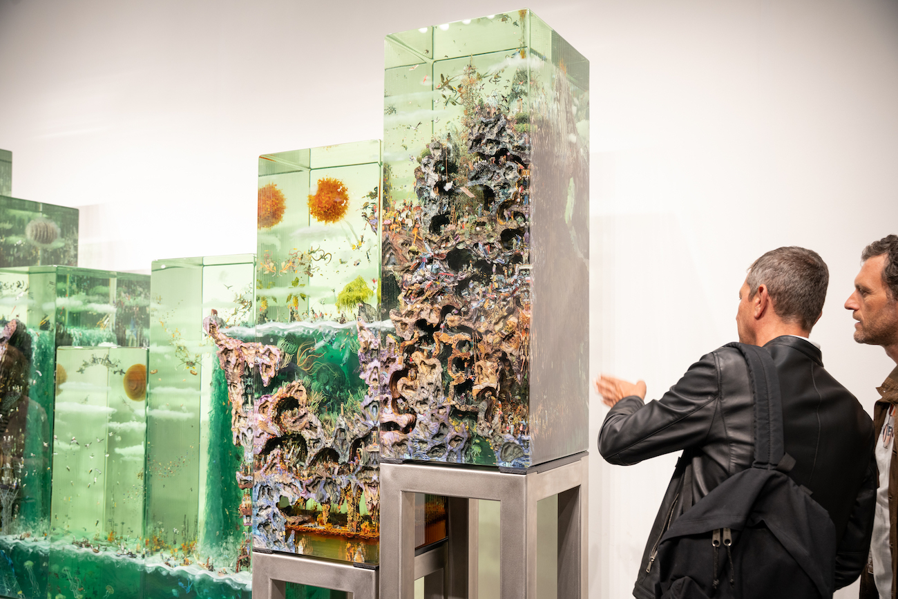 Installation view of the 2025 Armory Show at Javits Center in Manhattan, NY. (Photo: Casey Kelbaugh)