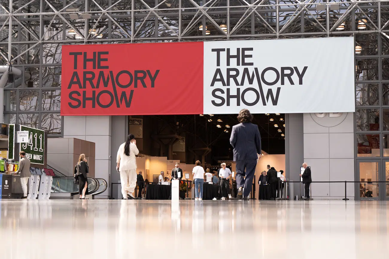 Installation view of the 2025 Armory Show at Javits Center in Manhattan, NY. (Photo: Casey Kelbaugh)