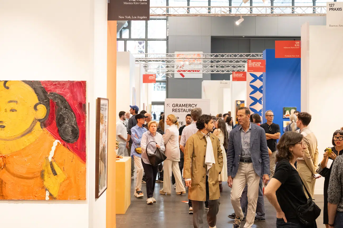 Installation view of the 2025 Armory Show at Javits Center in Manhattan, NY. (Photo: Casey Kelbaugh)