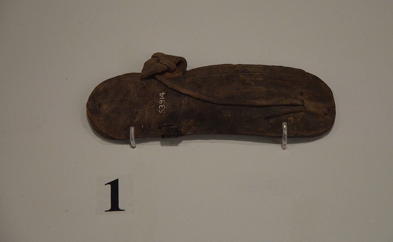 Researchers analyze an ancient Roman flip flop mosaic