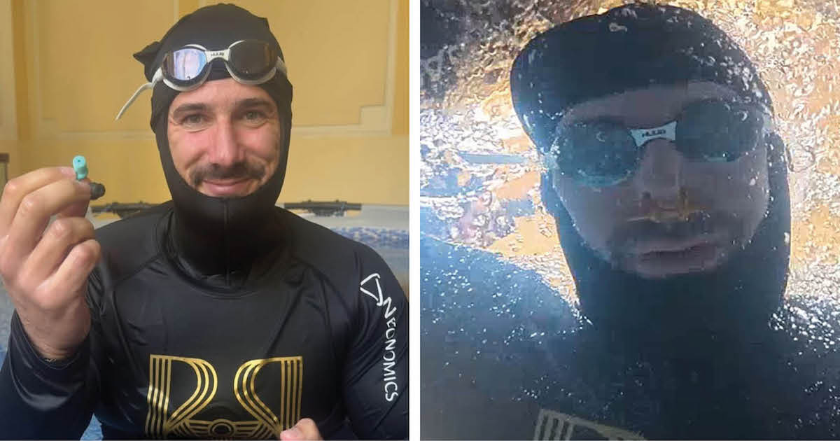 This Freediver Held His Breath For Over 29 Minutes Underwater, Shattering World Record