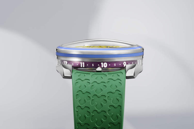 Yinka Ilori's "Grow Your Dreams" watch collection, produced in collaboration with MB&F's "M.A.D.Editions" line