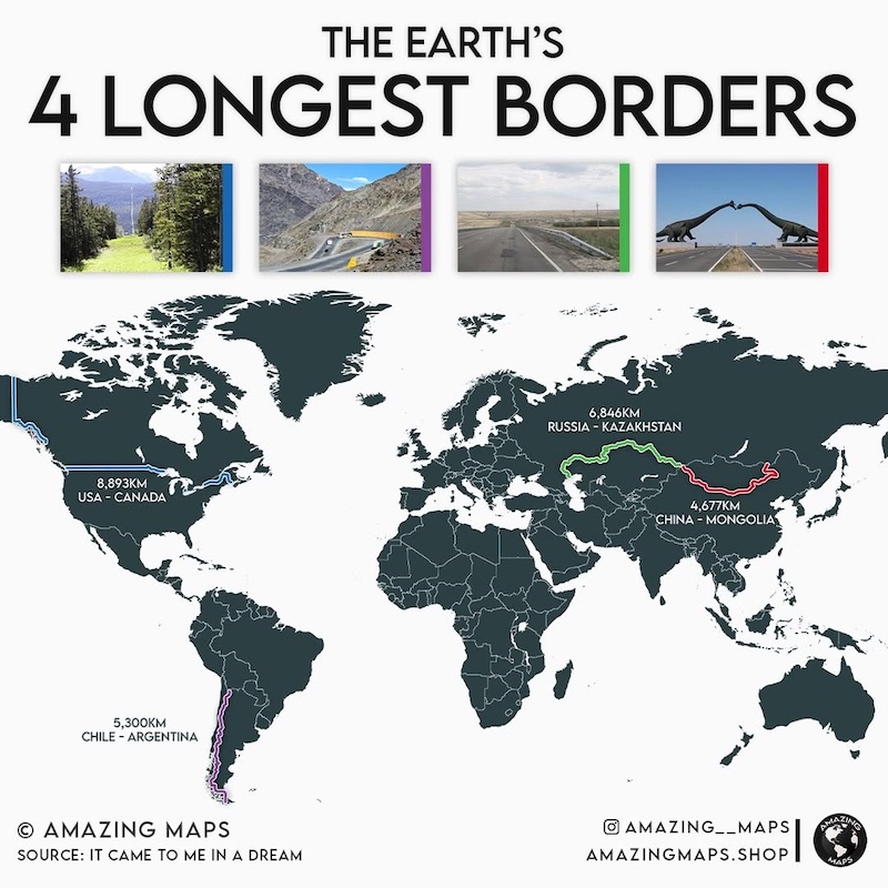 Map Infographics by Amazing Maps