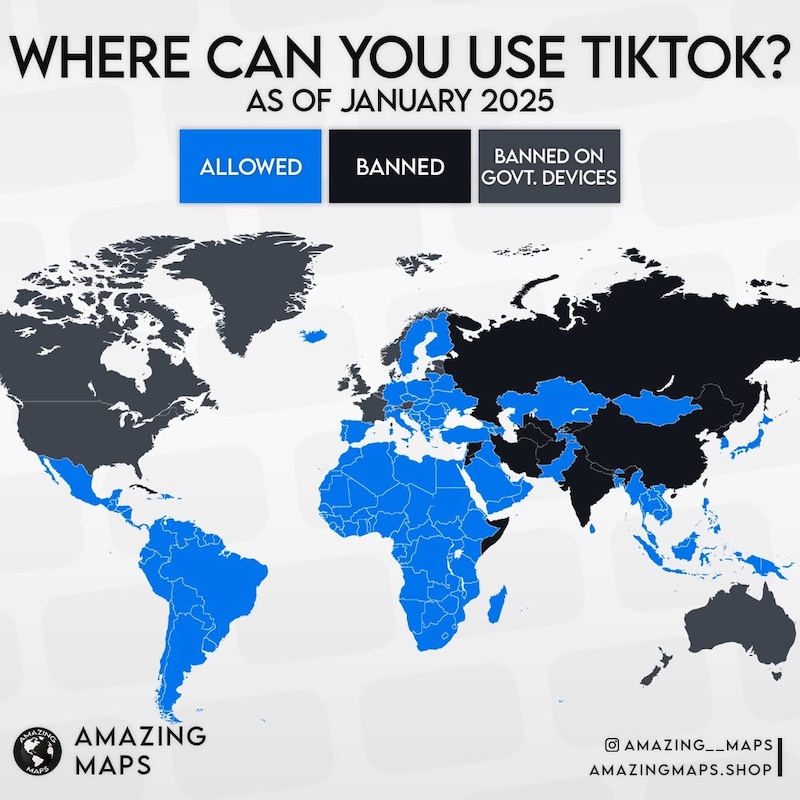 Map Infographics by Amazing Maps