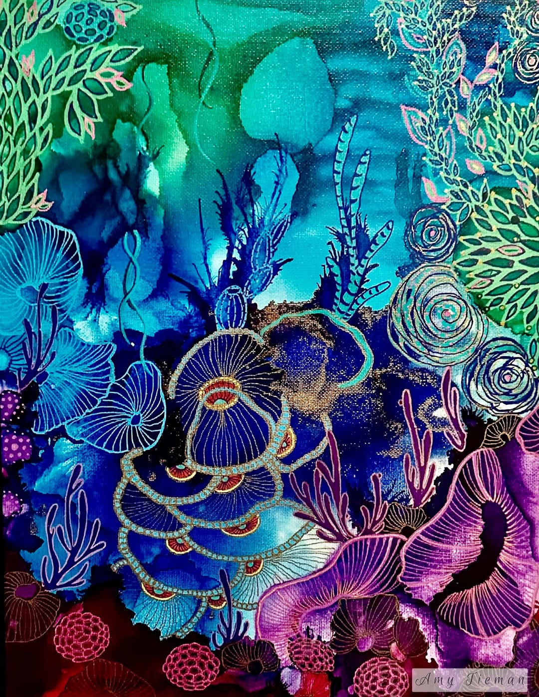 Mixed Media Art by Amy Tieman