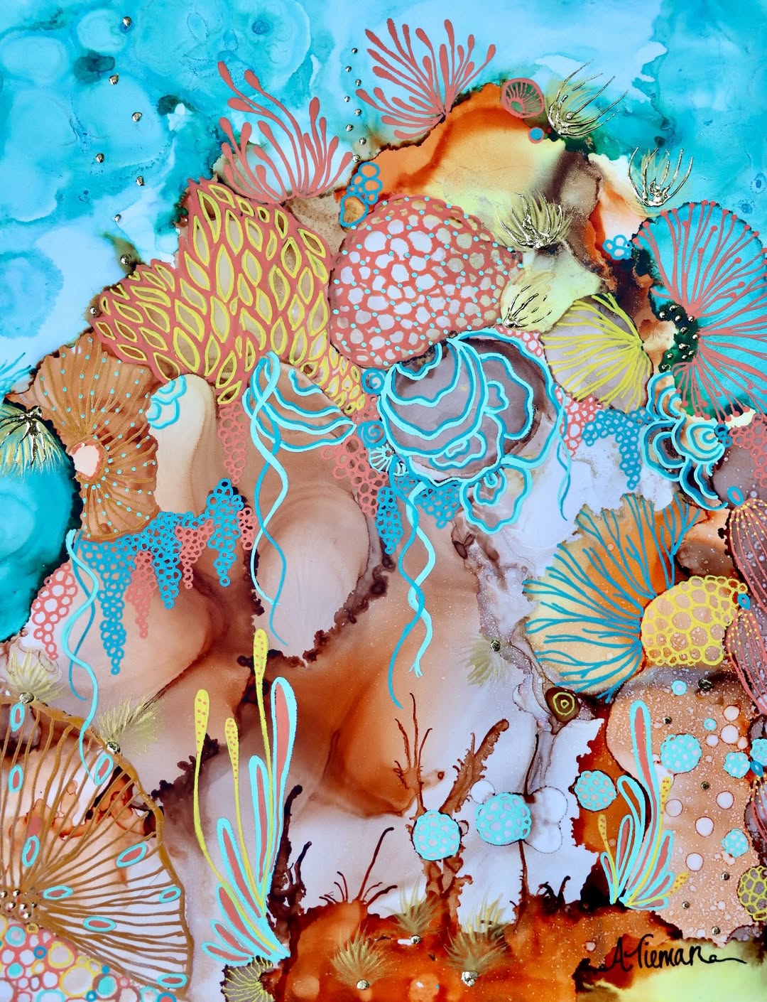 Mixed Media Art by Amy Tieman