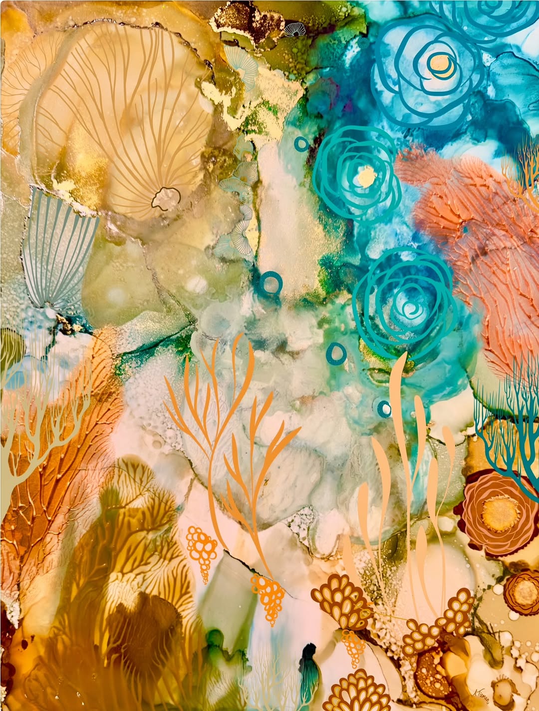 Mixed Media Art by Amy Tieman