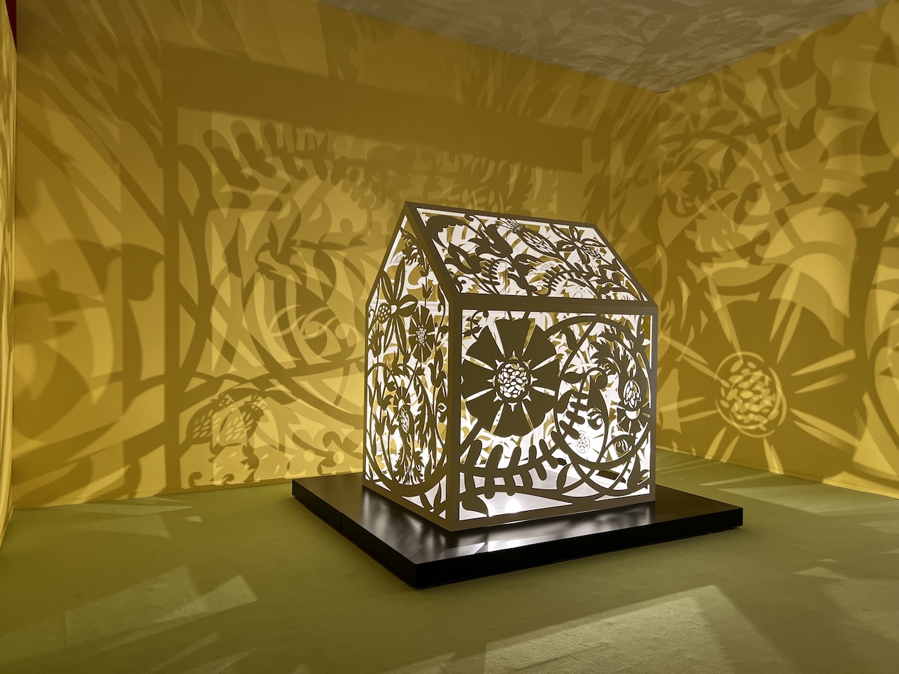 Anila Quayyum Agha Installation at the Seattle Asian Art Museum