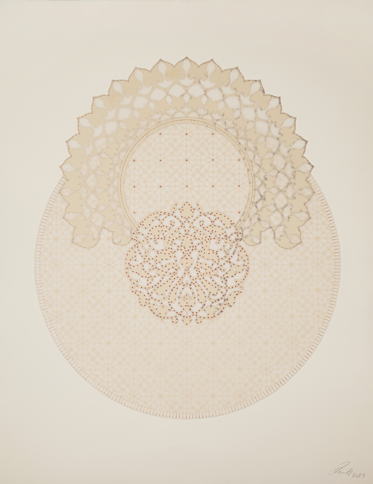 Anila Quayyum Agha Installation at the Seattle Asian Art Museum