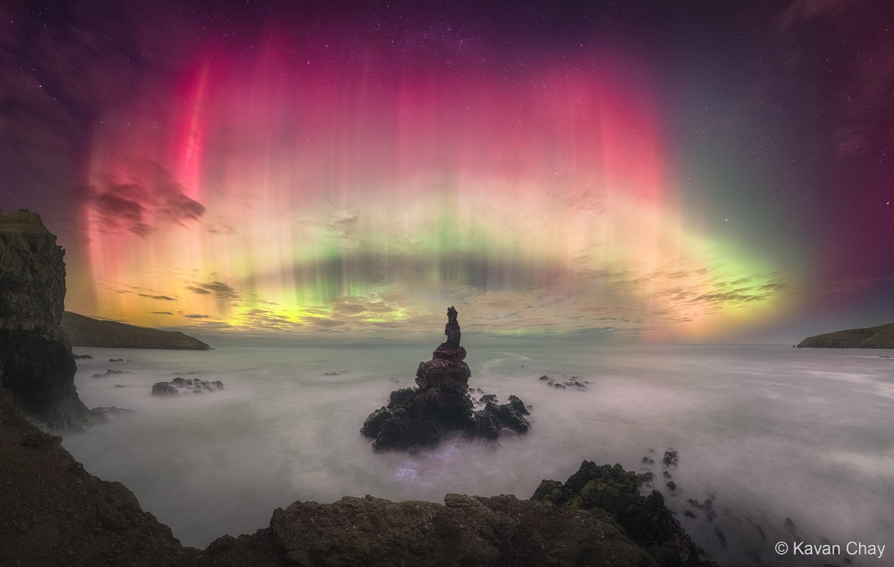 Aurora in New Zealand