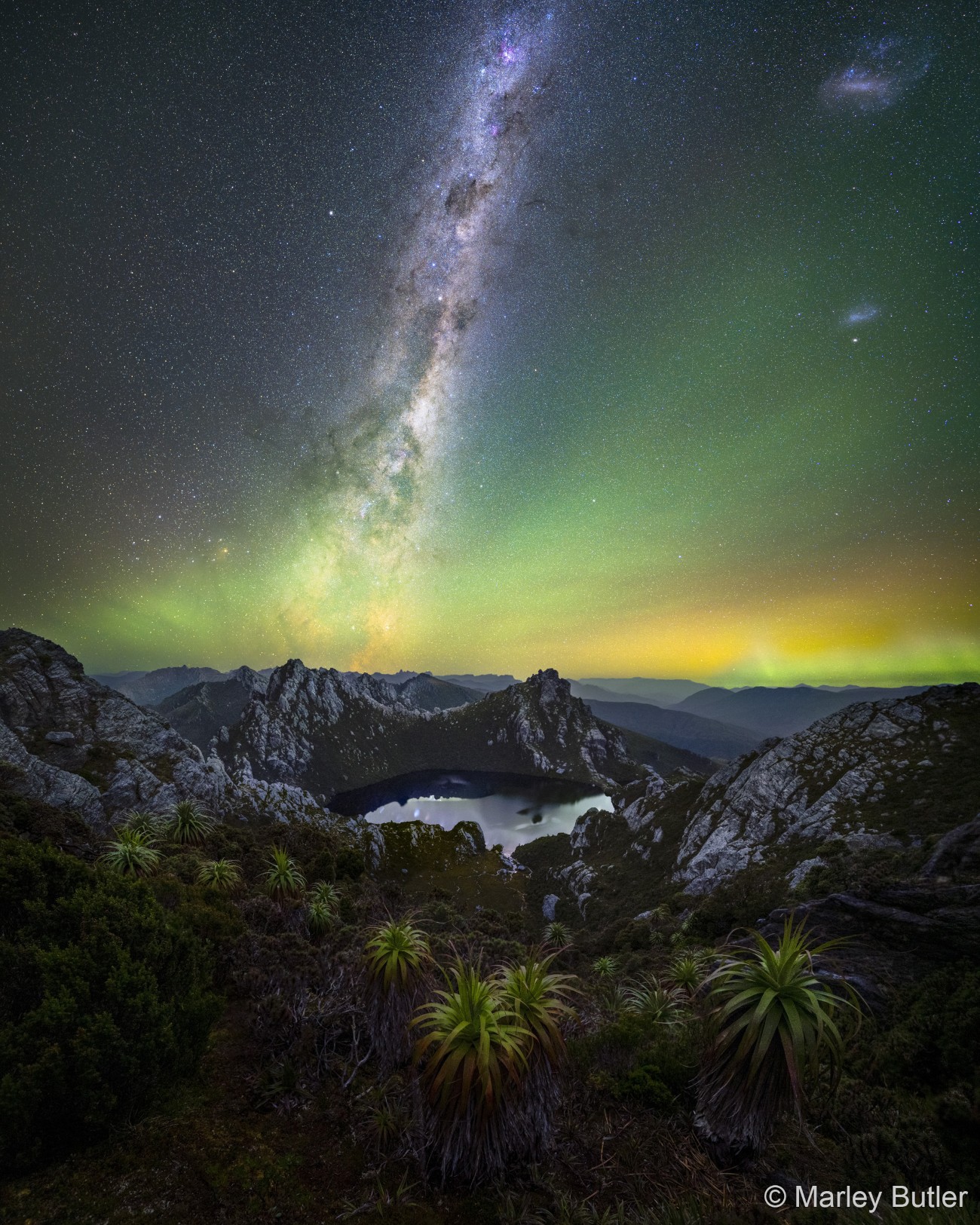 Aurora in Tasmania