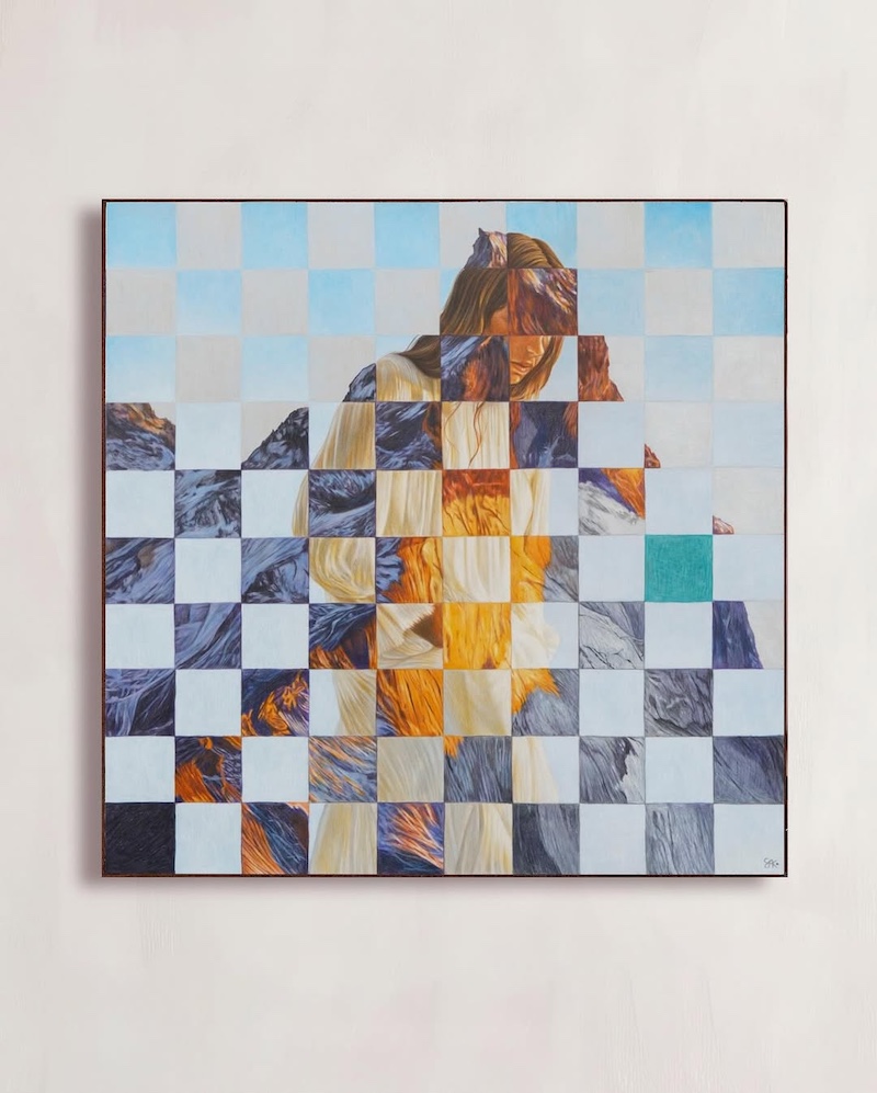 "Chess Collection" Colored Pencil Drawings by Sasha Krautman