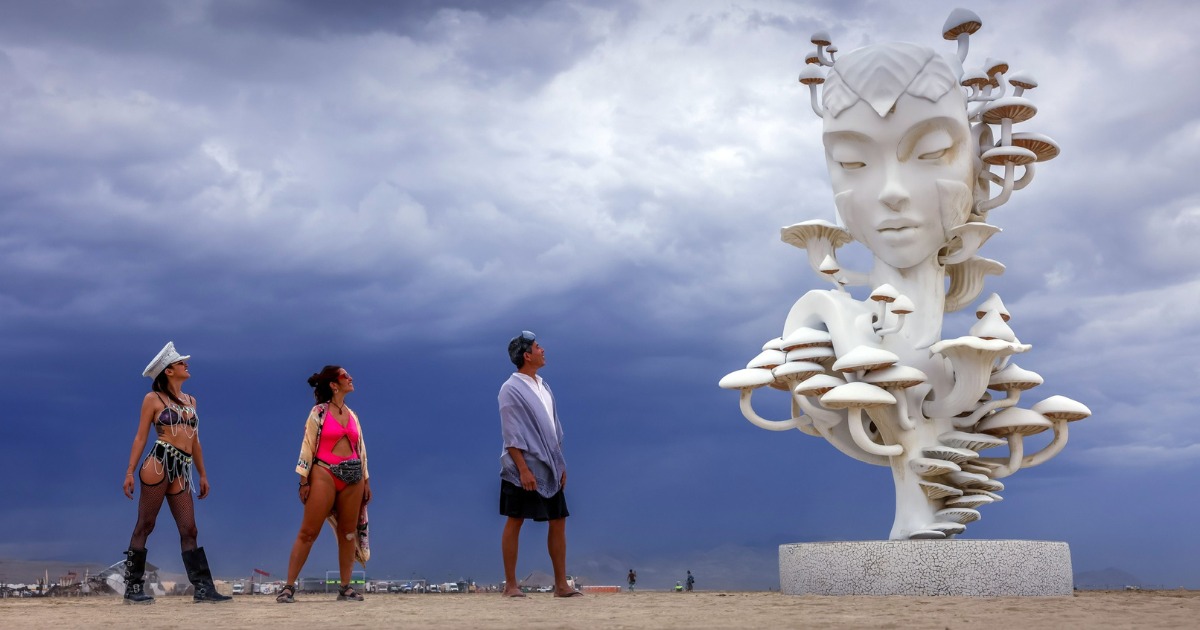 Daniel Popper’s Surreal Art Lands at Burning Man