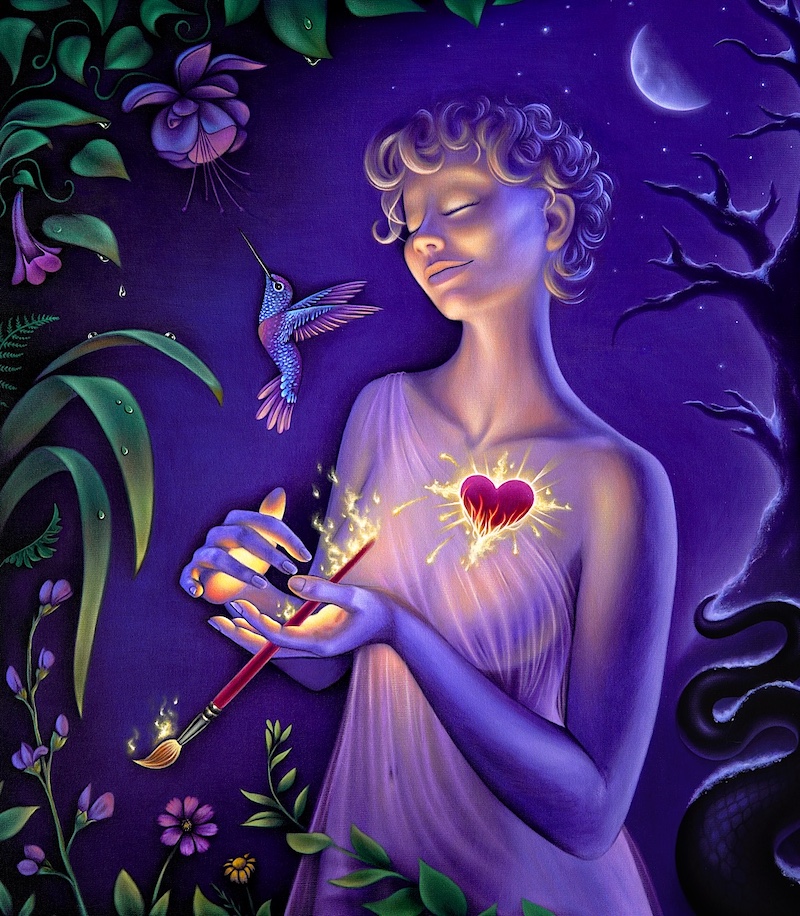 Dreamlike Acrylic Paintings by Ecem Bozkurt