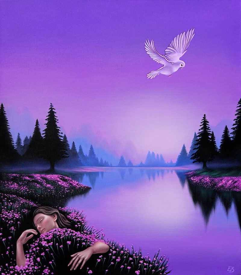 Dreamlike Acrylic Paintings by Ecem Bozkurt