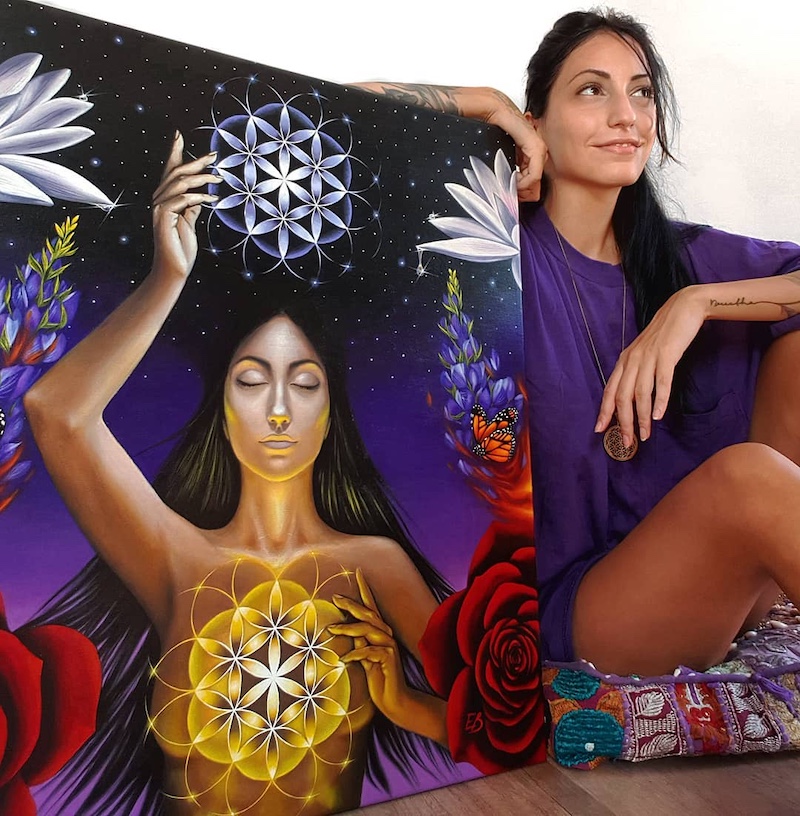 Dreamlike Acrylic Paintings by Ecem Bozkurt