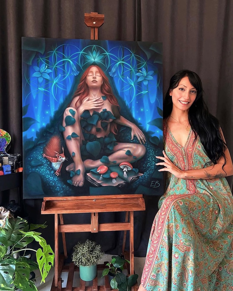 Dreamlike Acrylic Paintings by Ecem Bozkurt