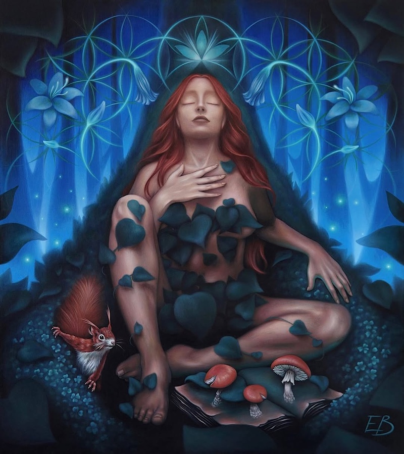 Dreamlike Acrylic Paintings by Ecem Bozkurt