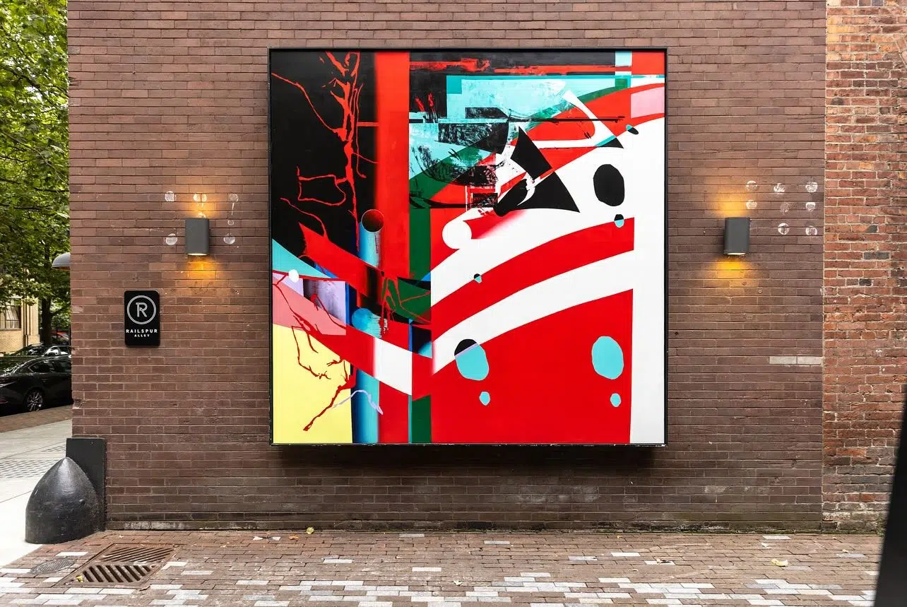 Forest for the Trees Public Art in Seattle by Soo Hong