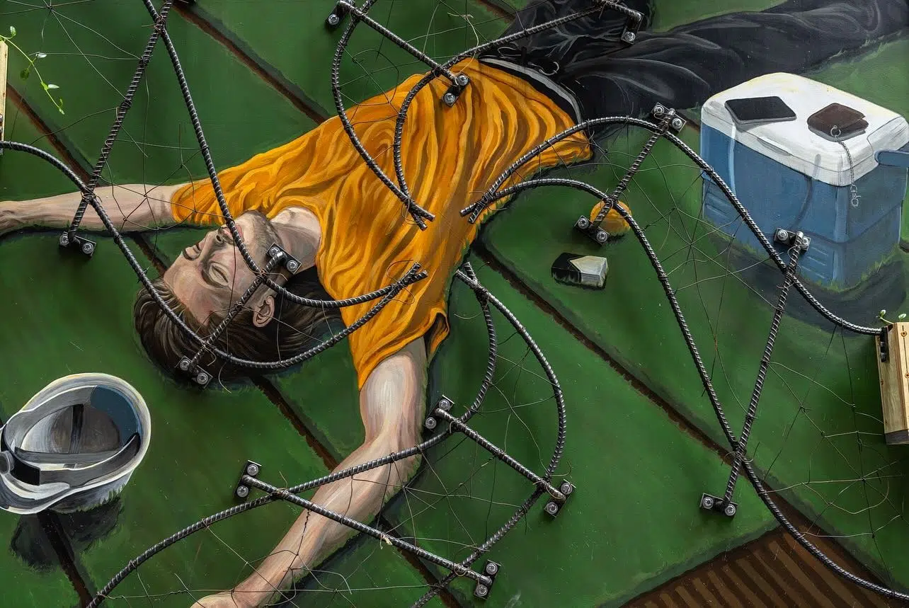 Forest for the Trees Public Art in Seattle by Brennan Young