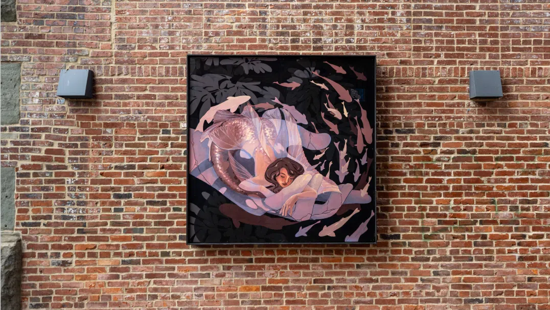 Forest for the Trees Public Art in Seattle by Yi Du