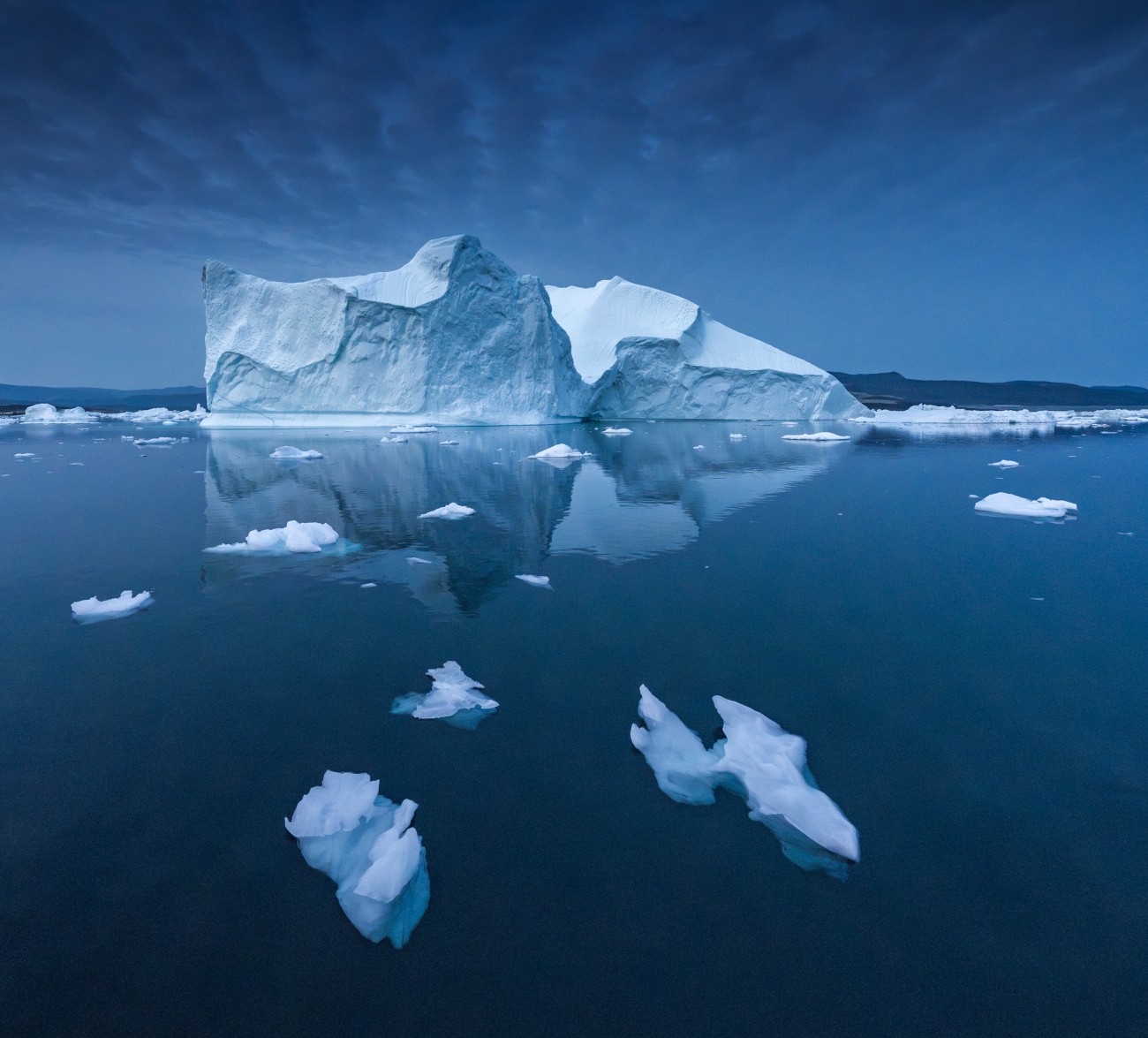 Icebergs in Greenland