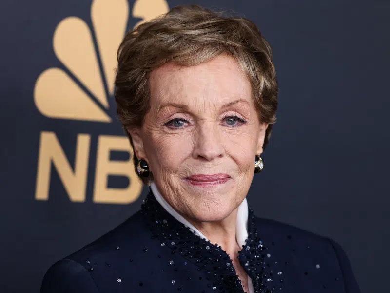 English actress, singer, and author Julie Andrews arrives at NBC's 'Carol Burnett: 90 Years Of Laughter + Love' Birthday Special held at AVALON Hollywood and Bardot on March 2, 2023 in Hollywood, Los Angeles, California, United States. (Photo by Xavier Collin/Image Press Agency)