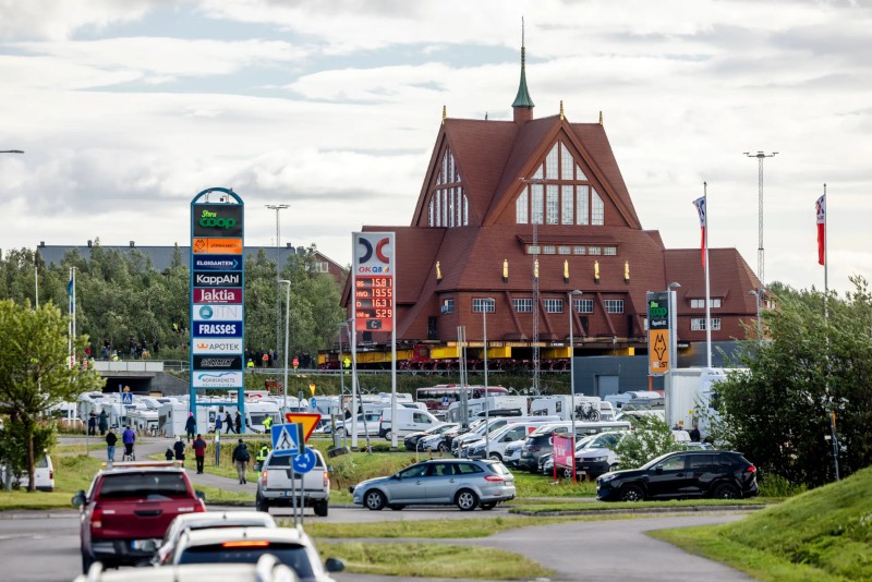 Mudarse a la Iglesia Kiruna en Suecia