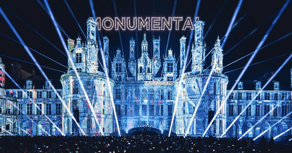 Innovative French DJ Transforms Historic Chateau Into a Dynamic Showcase of Music and Lights