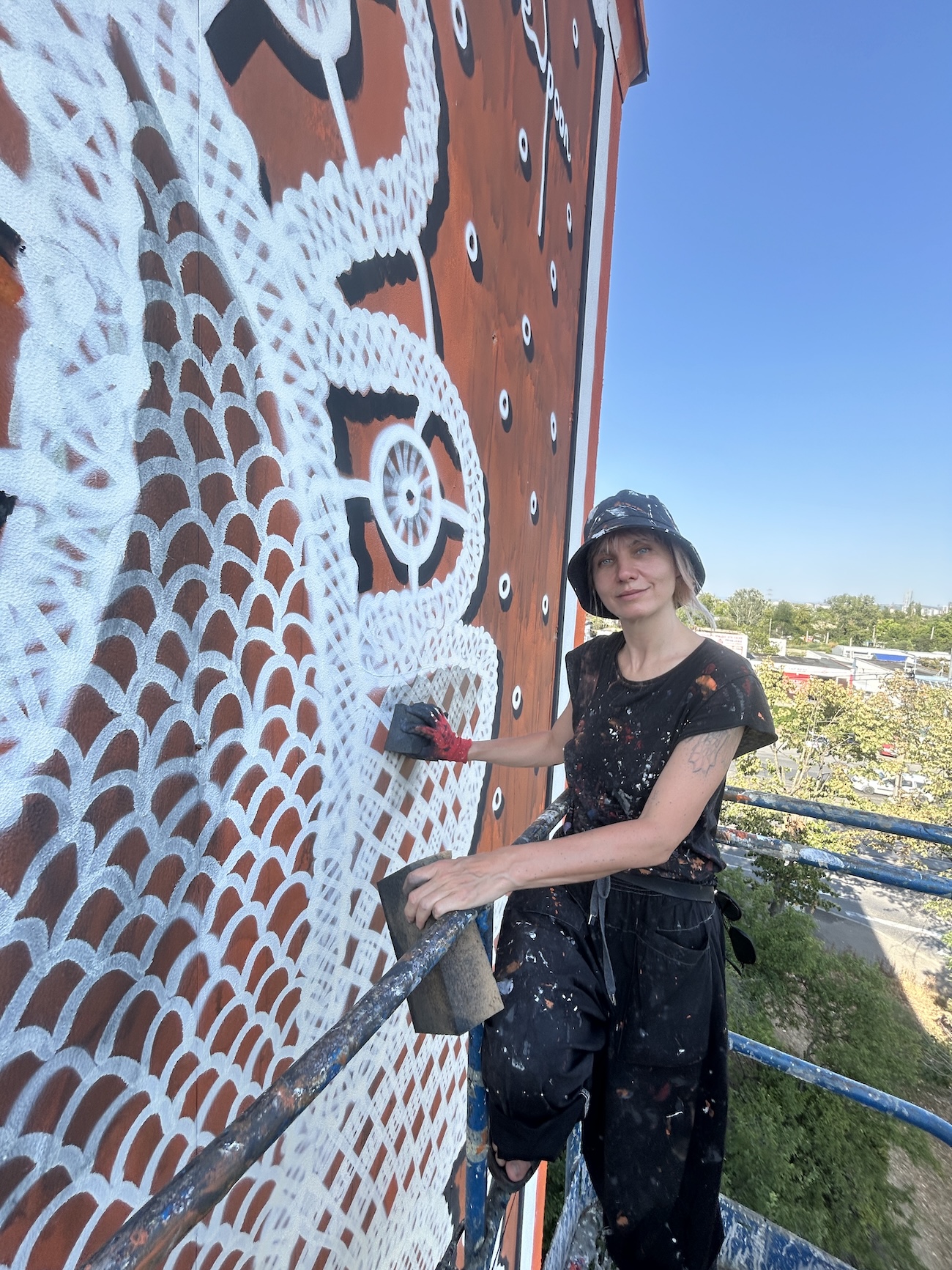 Lace Mural by Nespoon