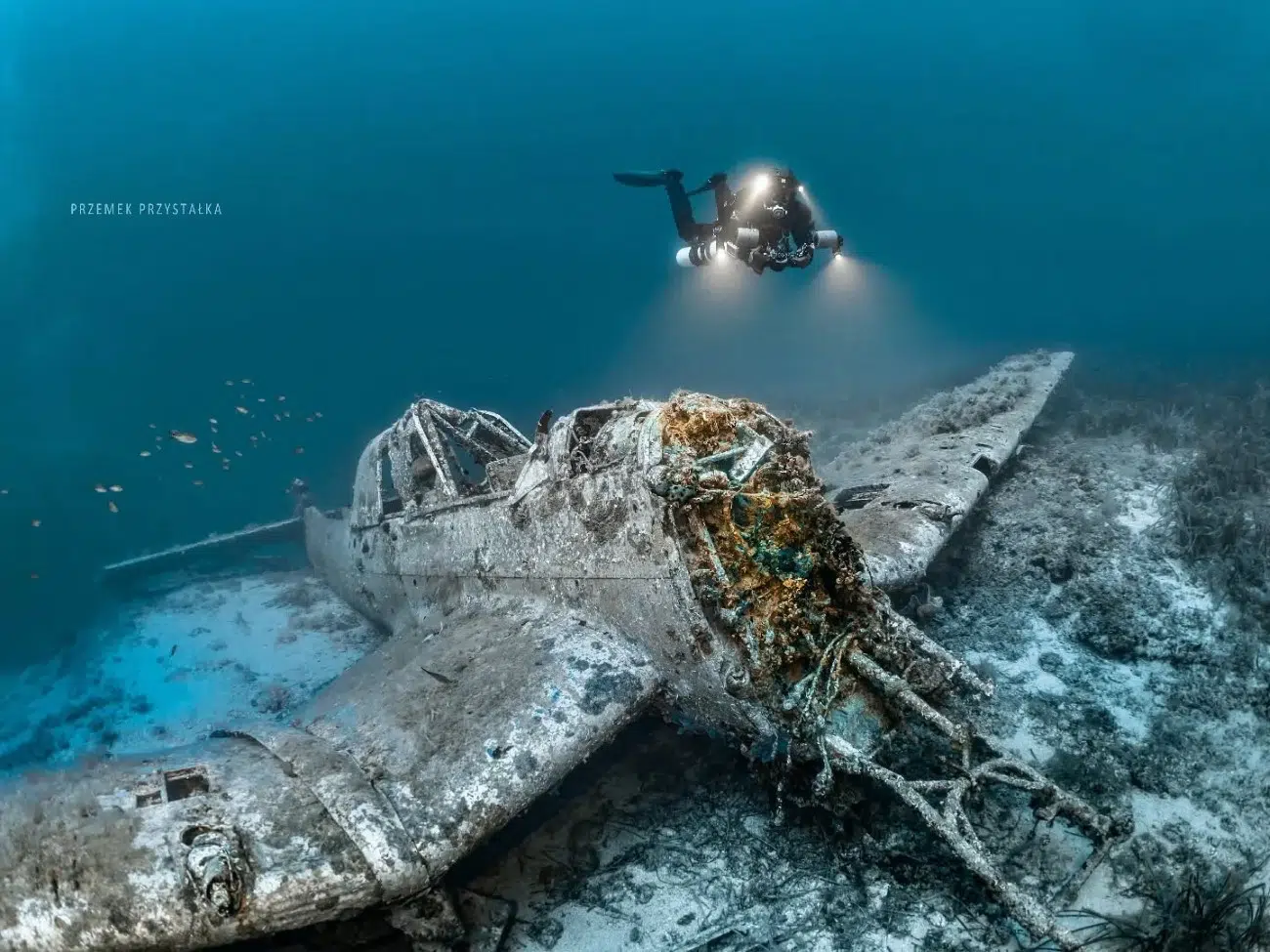 Przemek Przystałka Underwater Wreck Photography