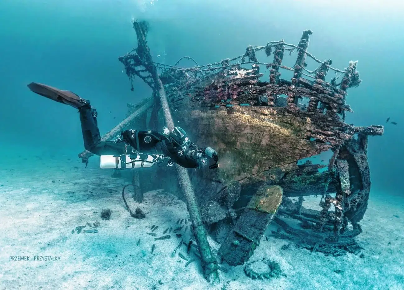 Przemek Przystałka Underwater Wreck Photography