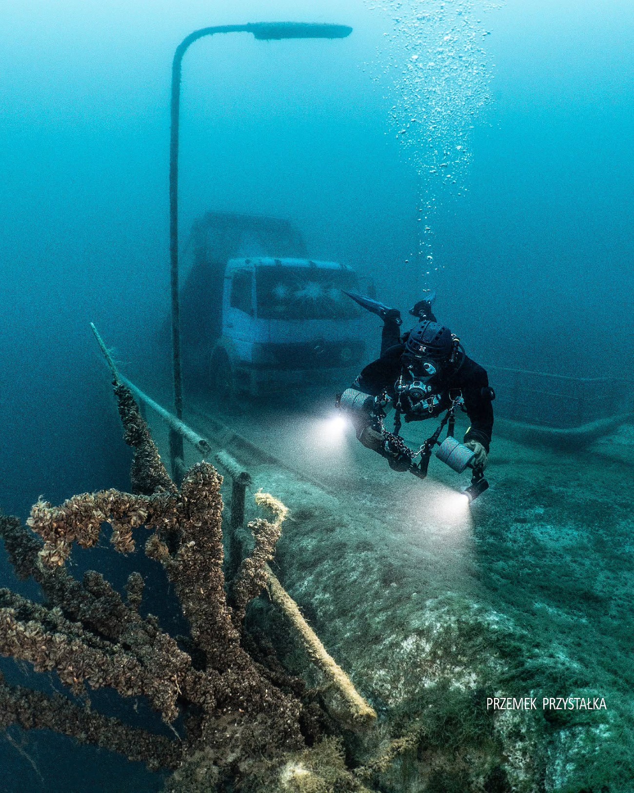 Przemek Przystałka Underwater Wreck Photography