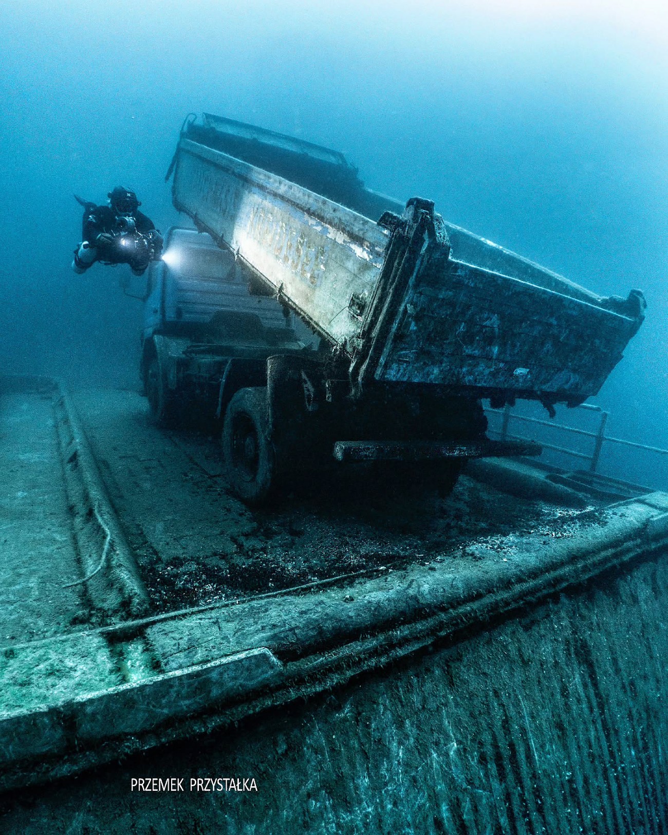 Przemek Przystałka Underwater Wreck Photography